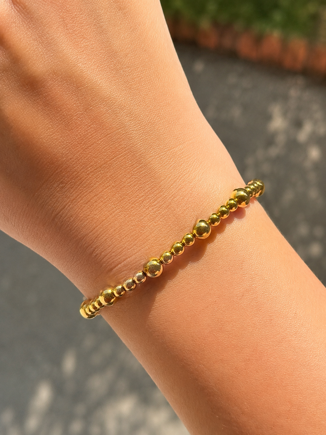 Glass Beaded Bracelet
