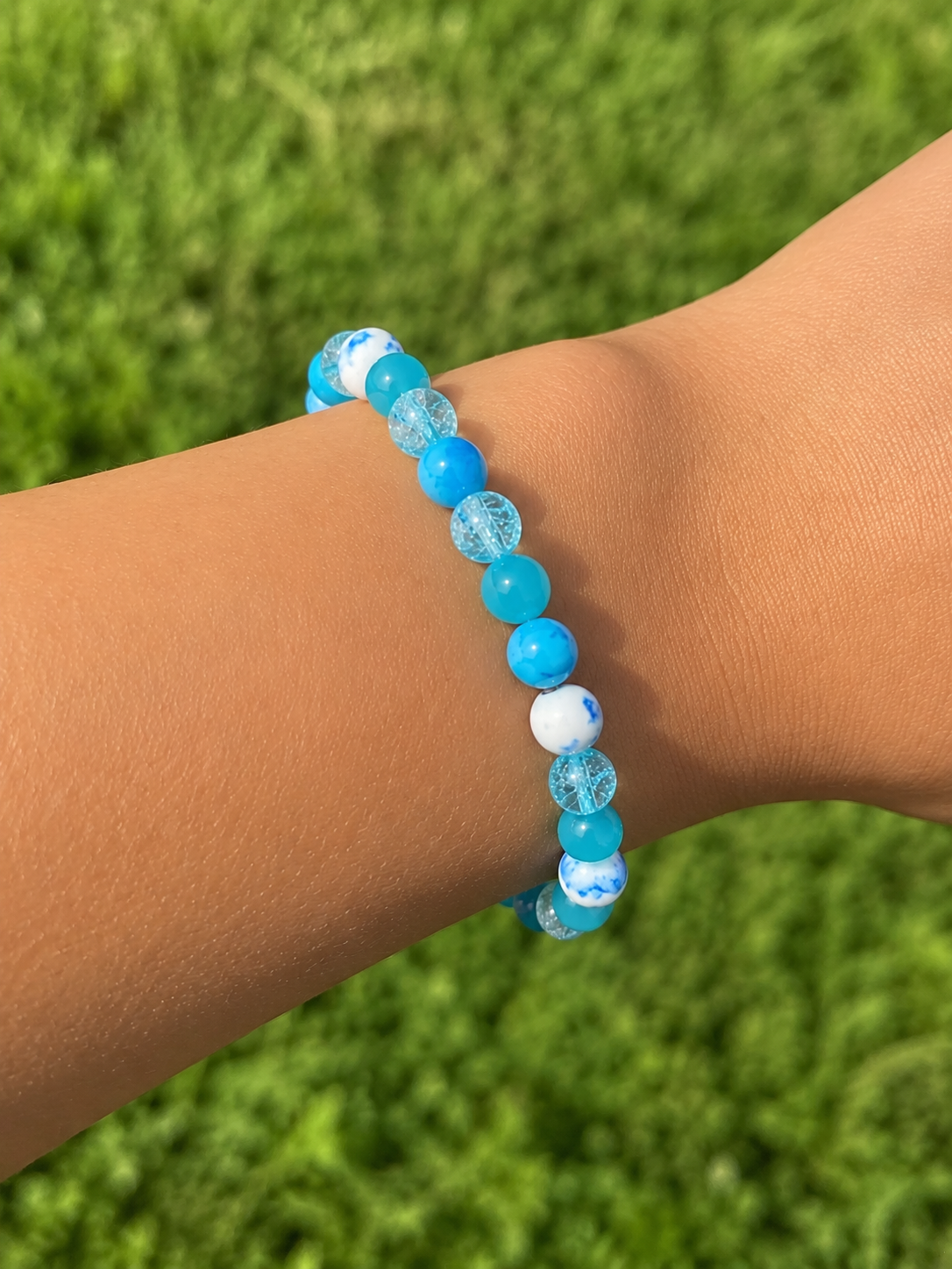 Glass Beaded Bracelet