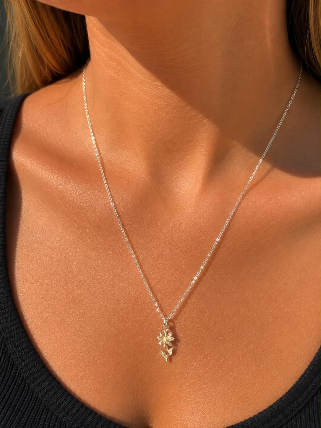 Handmade Necklace | Daisy Flower