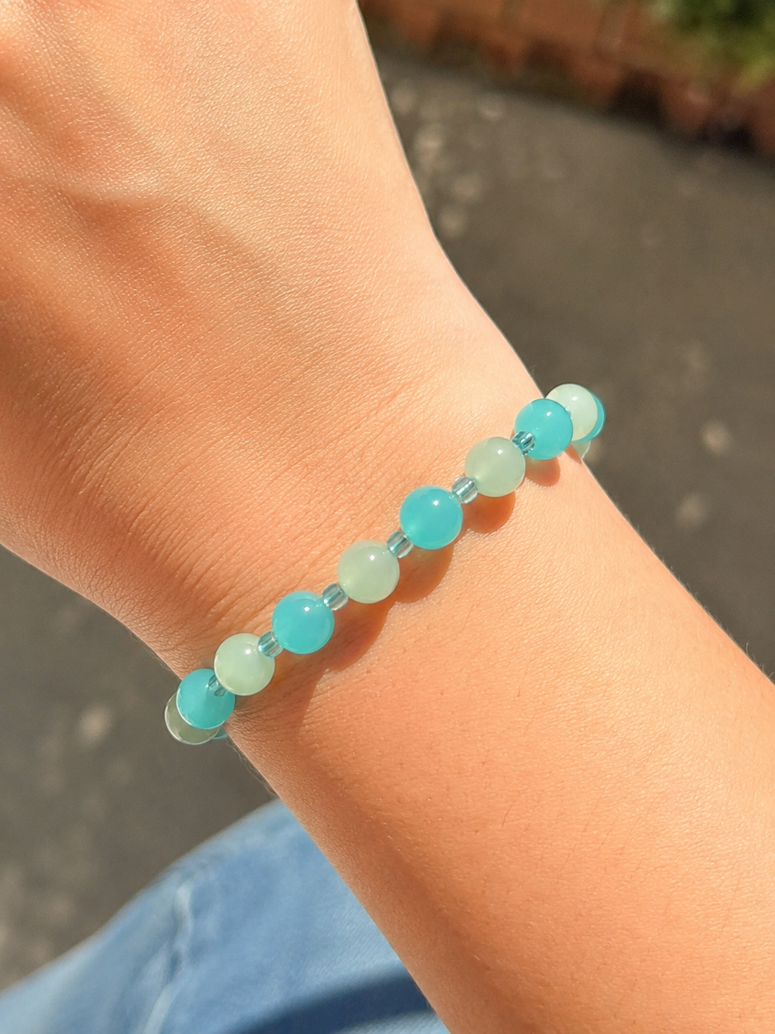 Glass Beaded Bracelet