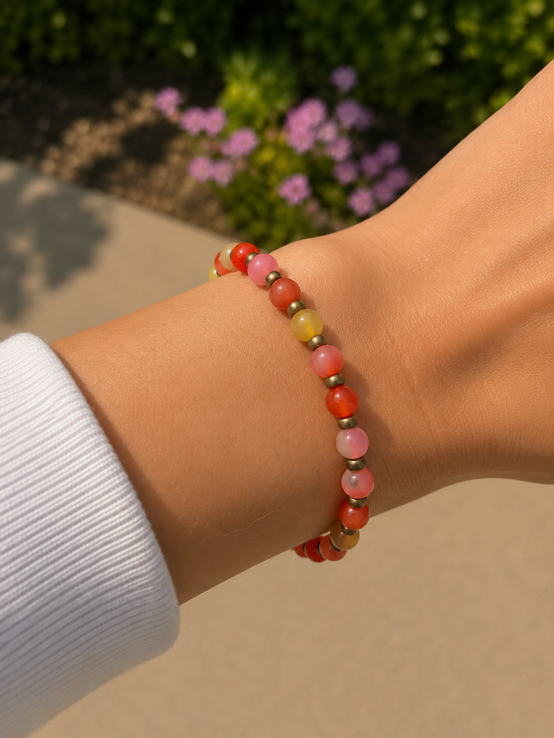 Glass Beaded Bracelet