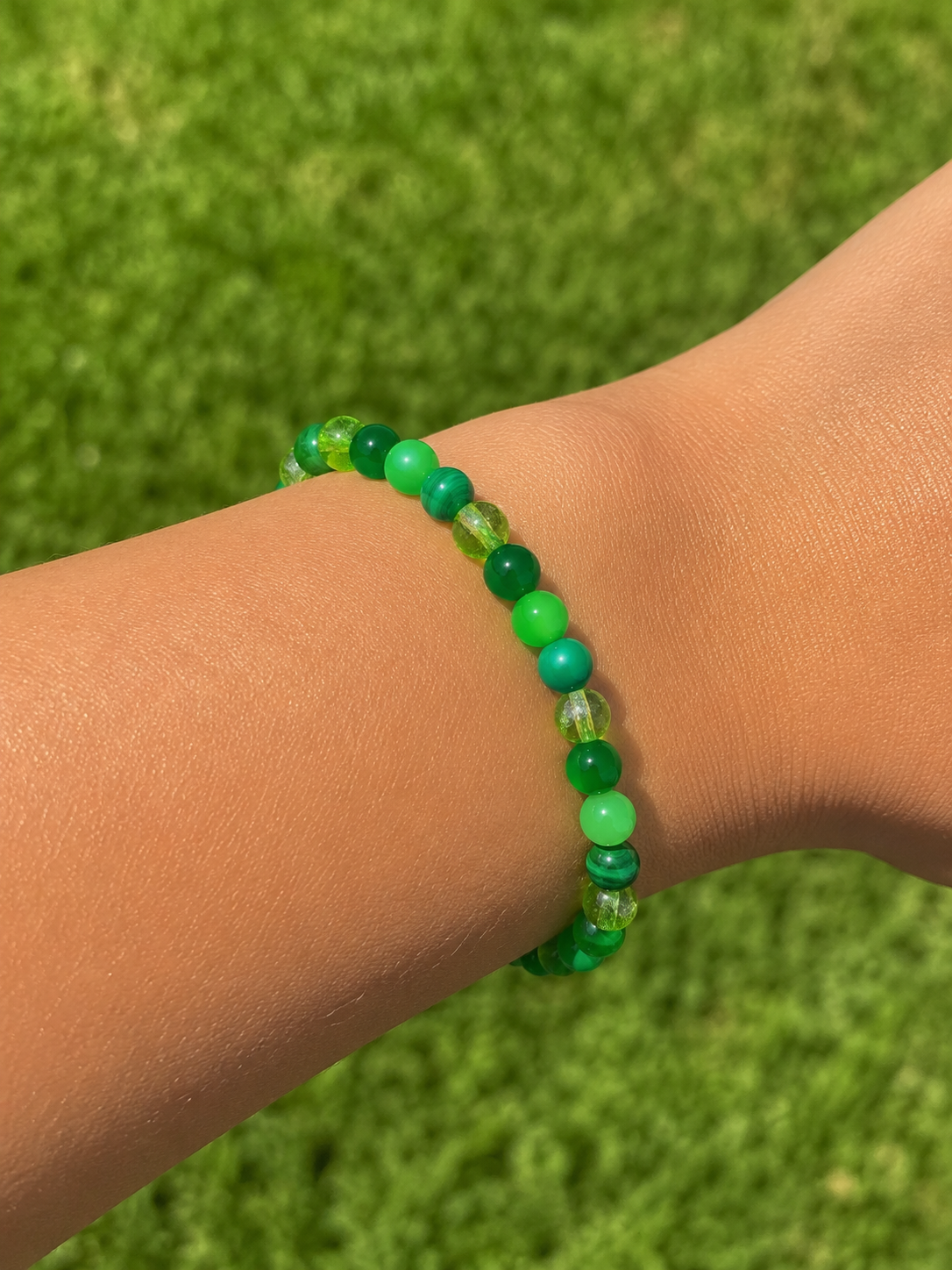 Glass Beaded Bracelet