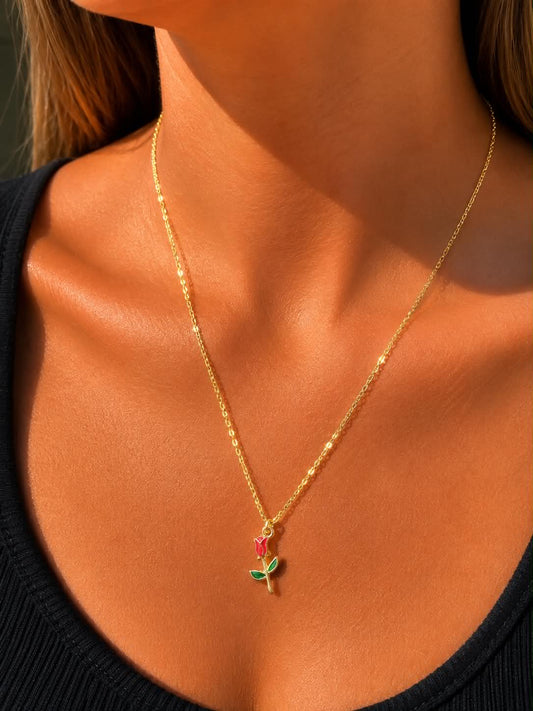 Handmade Necklace | Rose